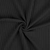 Gnvviwl Men's Muscle V Neck Polo Shirts Slim Fit Short Sleeve Cotton Golf T-Shirts Ribbed Knit Soft Tees Black